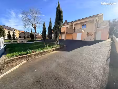 ? maison 5 pièces 115 m² – 3 chambres + studio – terrain 600 m² – garage