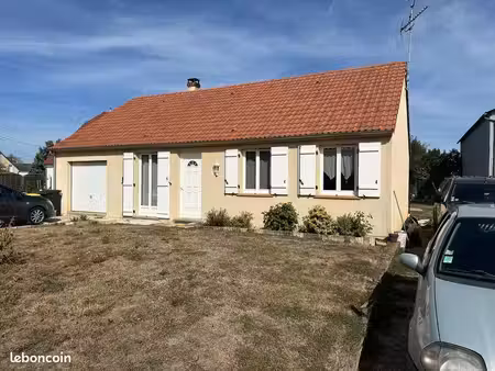 maison 3 chambres 83 m² – terrain 1060 m² – garage – oison