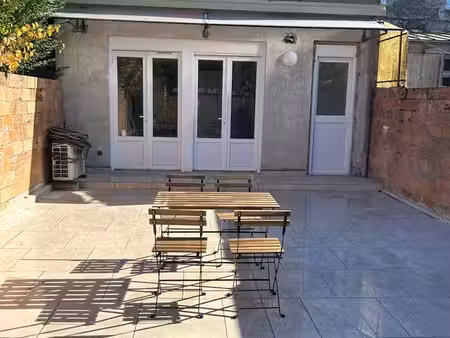 appartement t2 avec jardin (100m²)| vendu loué | entièrement rénové