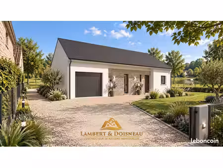 terrain + maison à jouy-le-potier – 3 chambres + garage