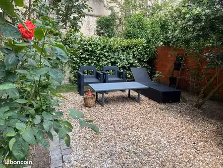 appartement avec jardin en plein centre ville d’orléans