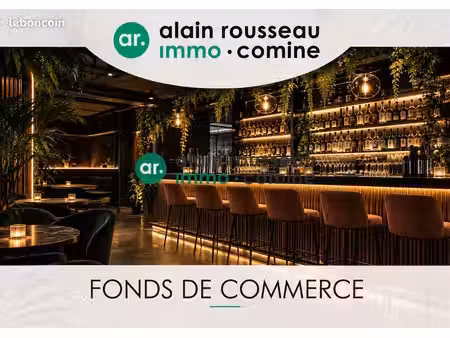 bar  fonds de commerce 100 m² angers