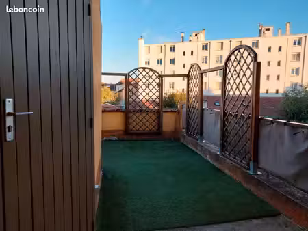 appartement t3 58m² avec terrasse et garage