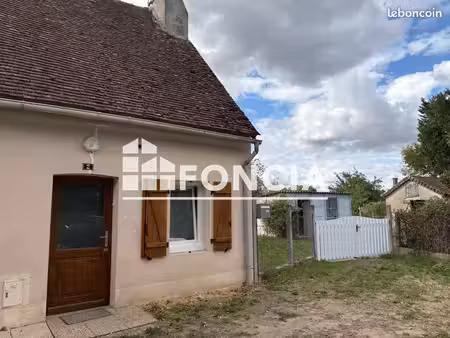 maison 2 pièces 35.88m² à louer 460 - poilly lez gien 45500