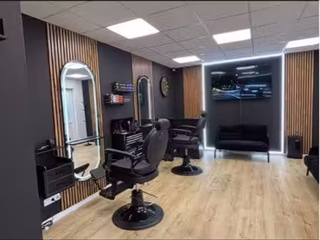 fonds de commerce – salon de coiffure / barbershop à vendre