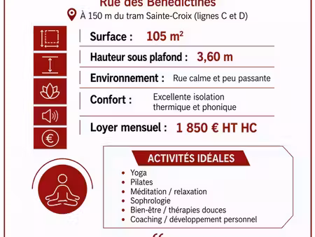 local 105 m² bordeaux