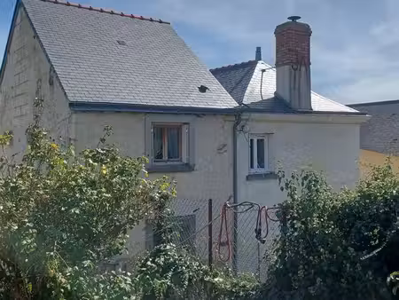 maison de charme 94 m2 à meigné - toiture neuve & chauffage granulés