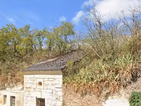 bâti + forêt + ancienne carrière tuffeau