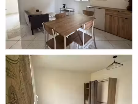 t2 meublé avec extérieur
