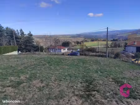 terrain 1100 m² solignac-sous-roche