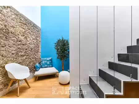 loft de bureaux avec verrière - quartier saint-georges