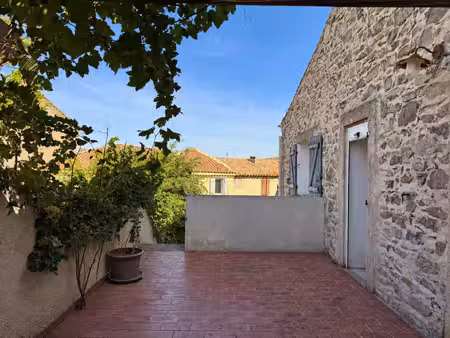 maison à névian — maisonnette en duplex 163 m²  4 à 5 chambres  cour et grande terrasse