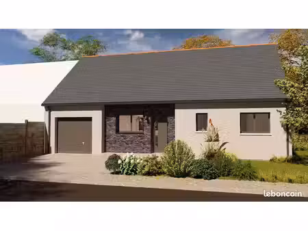 maison 80 m² avec terrain à cande (49)
