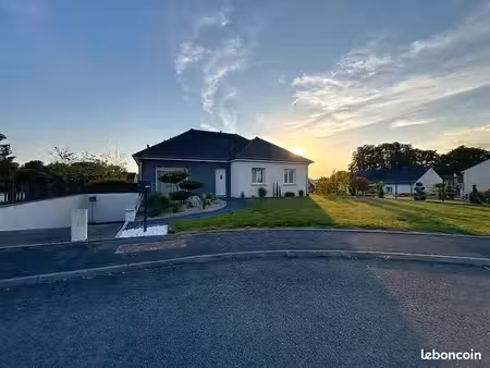 maison individuelle de plain-pied sur sous sol avec terrain clos de 800 m² – heutrégiville