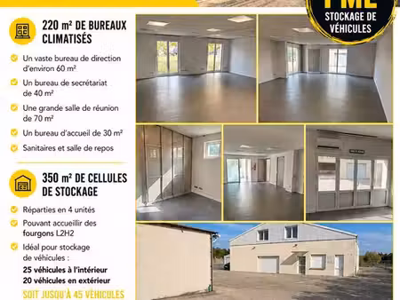 local d'activité/entrepôts 570m² reims - bezannes