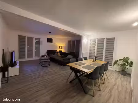 très bel appartement f4 95m2 très lumineux situé plein centre-ville de ligny disponible à 