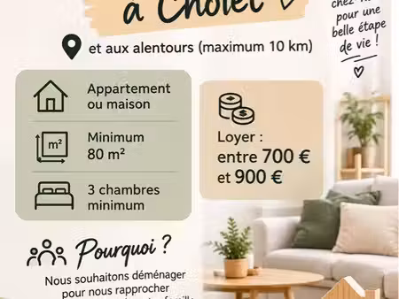 location maison/ appartement