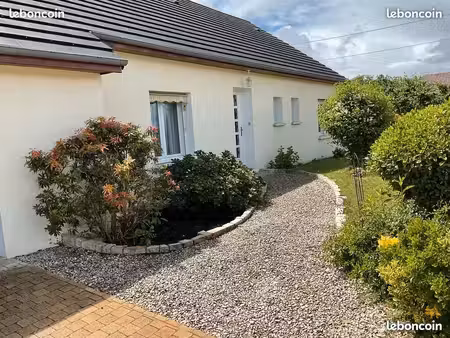 maison plain-pied 94 m² – nevers quartier des loges – garage double – climatisation révers