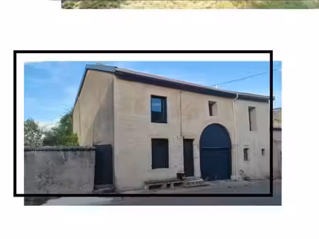 maison de village beaux volumes à finir de rénover