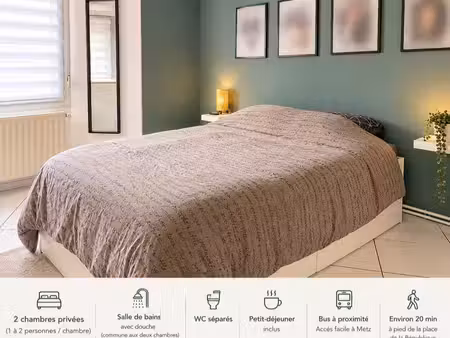 chambre à louer pour visite du pape