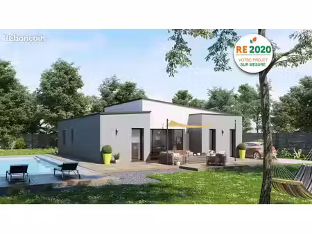 maison 80 m² avec terrain à la gacilly (56)