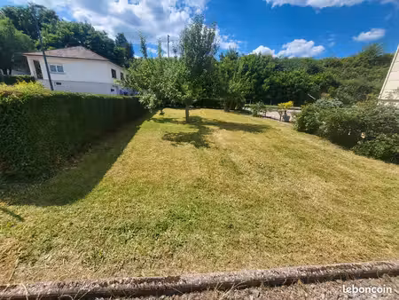terrain plat + garage