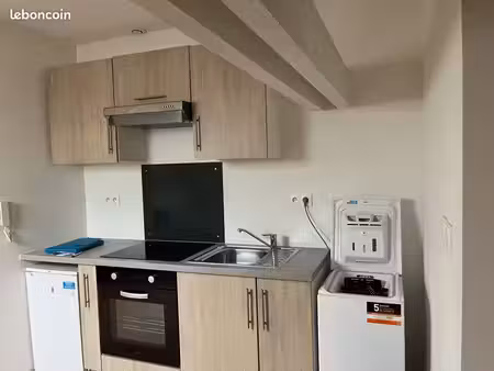 loue f2 meublé à piennes