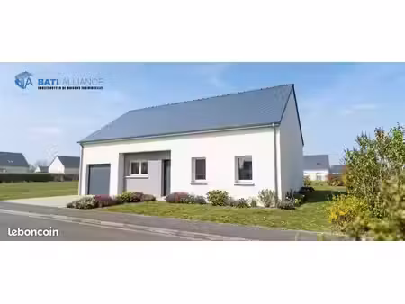 projet de construction d'une maison 81 m² avec terrain à ernee (53)