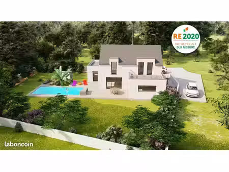 maison 115 m² avec terrain à montertelot (56)