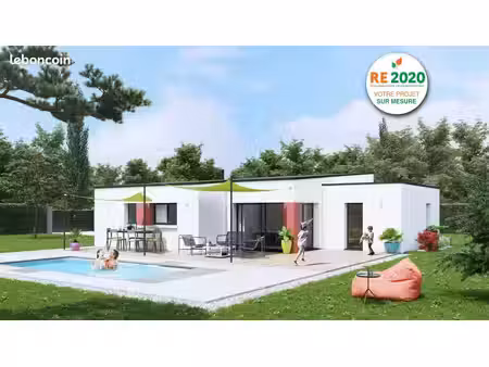 maison 105 m² avec terrain à theix (56)