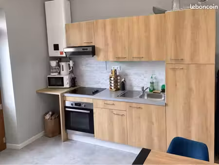 appartement meublé - 2 pièces