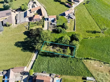 terrain à bâtir 980m² - belgique proche frontière (ellezelles)