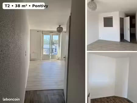 t2 meublé rénové – 38 m² – lumineux – exposition sud-ouest