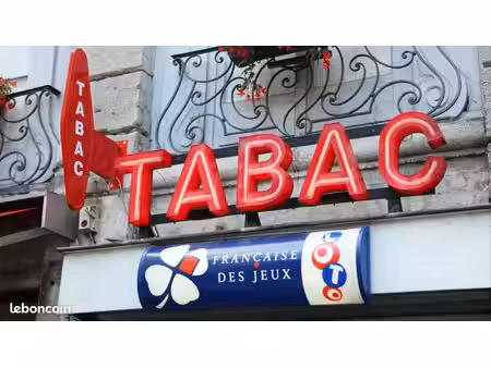 fonds de commerce bar  tabac  fdj 70 m²