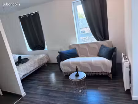 t1bis meublé et équipé dans hypercentre maubeuge