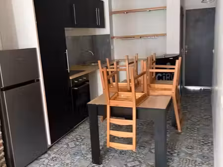 t2 meublé avec cour