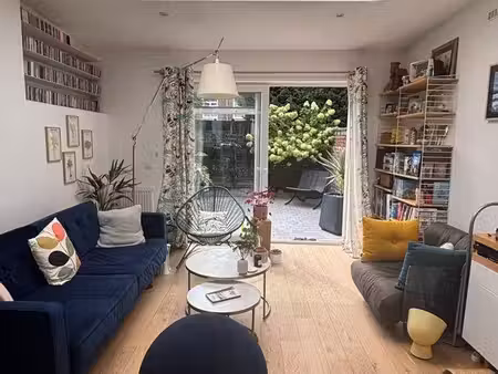 maison 100 m² – 3 chambres – cour – la madeleine botanique