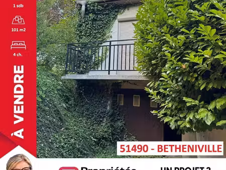 maison t5 - bétheniville 51490