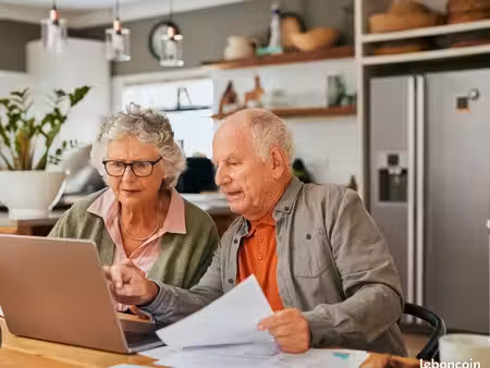 à louer  appartement pour seniors  t2 meublé et sécurisé  à 10 min des plages de valras pl