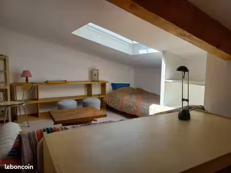 location studio meublé - st alban leysse