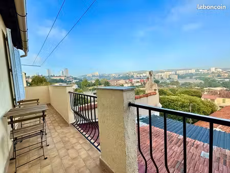 marseille 15 - appartement t2 de 33m2 avec terrasse