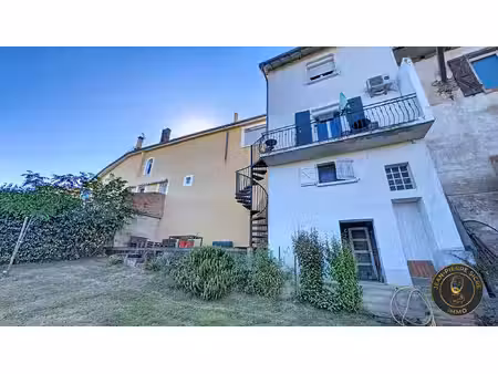 le fousseret : maison de village  3 chambres  jardin de 451