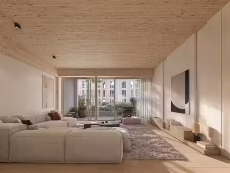 gelijkvloers appartement met tuin en twee terrassen