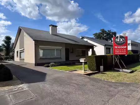 vrijstaande gelijkvloerse woning