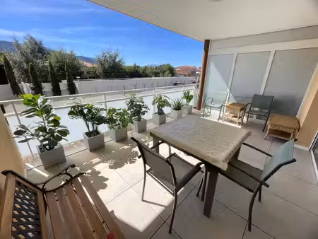 argeles sur mer - les jardins du port - f3 + garage + parking