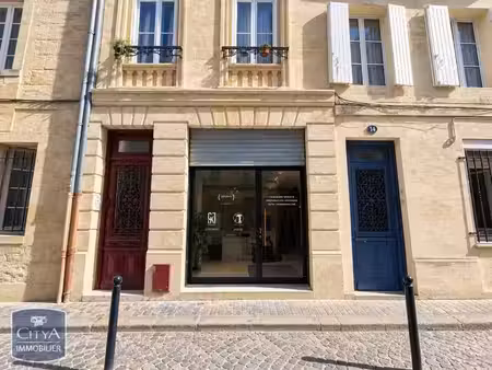 local commercial à louer 62.67 m² - bordeaux (33) - 672€