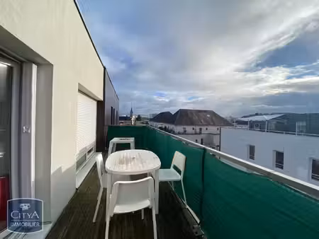 location appartement 2 pièces 42m² la riche 37520
