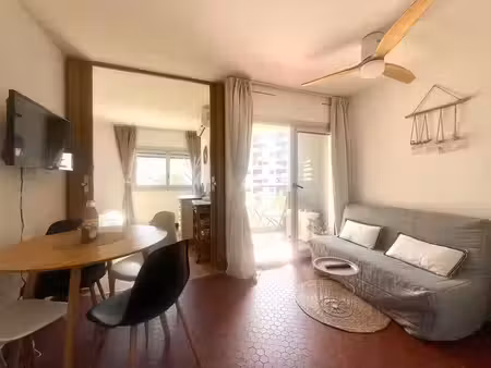 location appartement 2 pièces 25m2 le barcarès 66420 - 580 € - surface privée