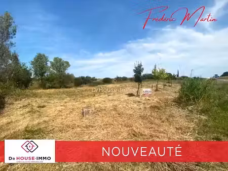 vente terrain 1600 m² à serviers-et-labaume (30700)  20 000 €