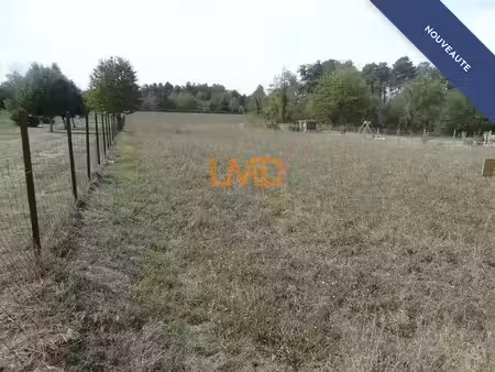 vente terrain 2264 m² à bourgnac (24400)  26 000 €
